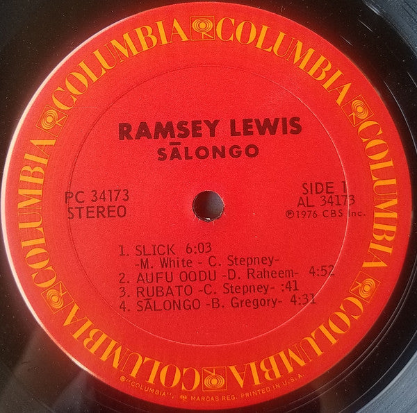 Ramsey Lewis : Sălongo (LP, Album, San)
