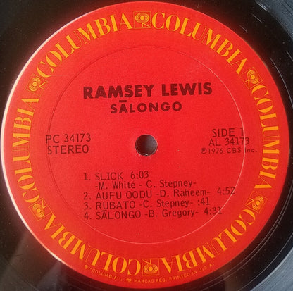 Ramsey Lewis : Sălongo (LP, Album, San)