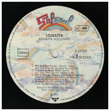 Loleatta Holloway : Loleatta (LP, Album)