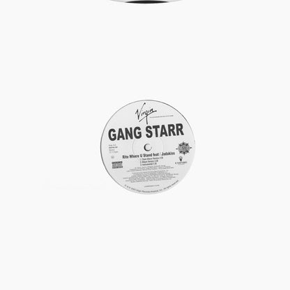 Gang Starr : Nice Girl, Wrong Place / Rite Where U Stand (12", Promo)