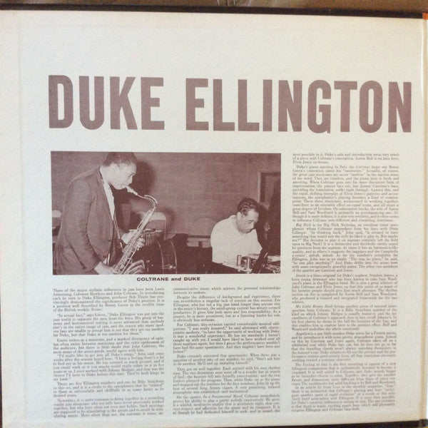 Duke Ellington & John Coltrane : Duke Ellington & John Coltrane (LP, Album, RP)