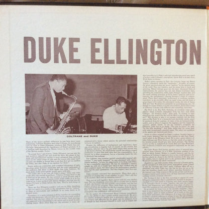 Duke Ellington & John Coltrane : Duke Ellington & John Coltrane (LP, Album, RP)