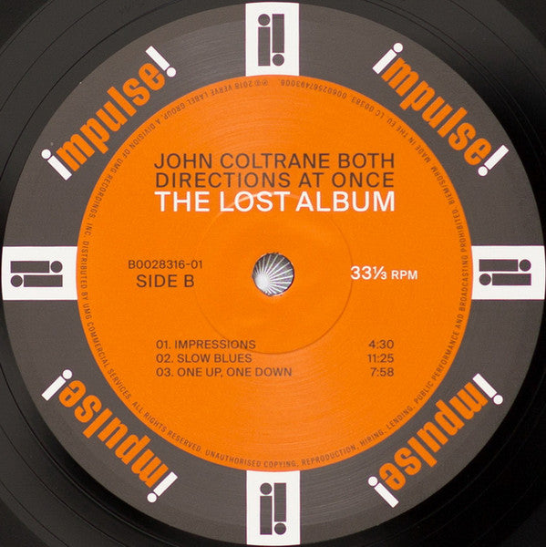 John Coltrane : Both Directions At Once: The Lost Album (LP, Album)