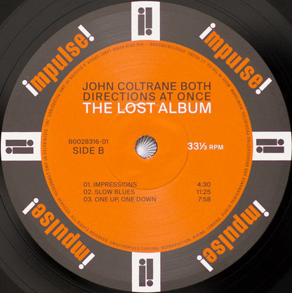 John Coltrane : Both Directions At Once: The Lost Album (LP, Album)
