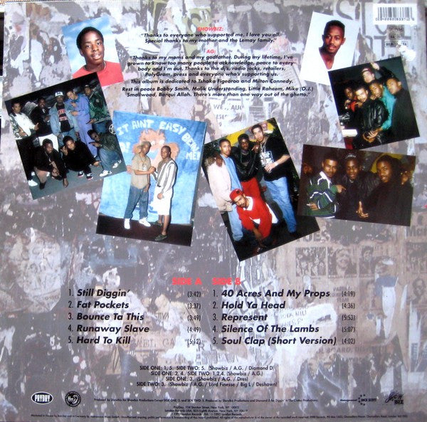 Showbizz & A.G.* : Runaway Slave (LP, Album)