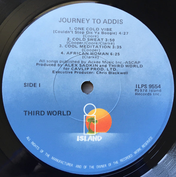 Third World : Journey To Addis (LP, Album, Los)