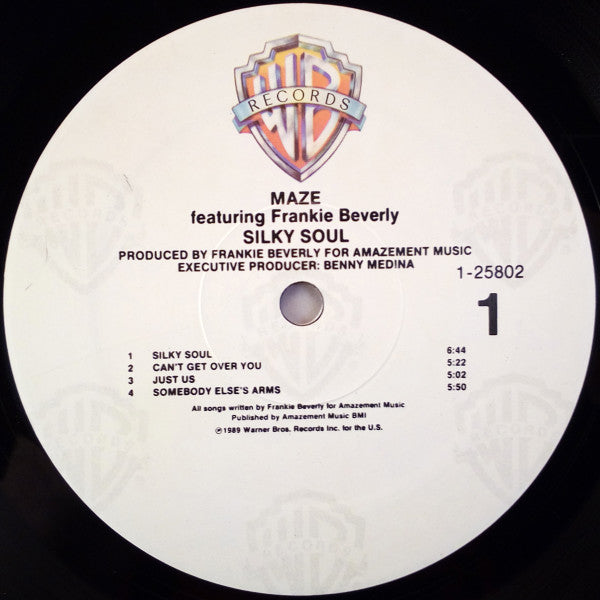 Maze Featuring Frankie Beverly : Silky Soul (LP, Album, Spe)