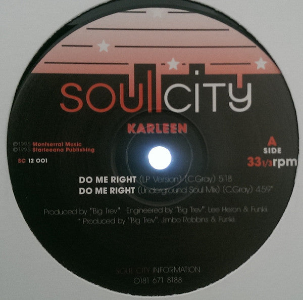 Karleen : Do Me Right (12")