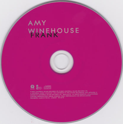 Amy Winehouse : Frank (CD, Album, RE + CD, Comp + Dlx, Jew)