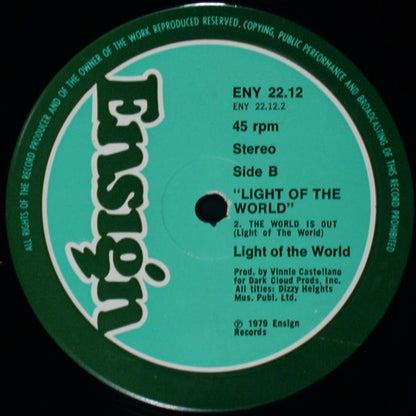 Light Of The World : Swingin' (12", Single)