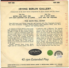 Dave Pell Octet : Irving Berlin Gallery (7", EP)