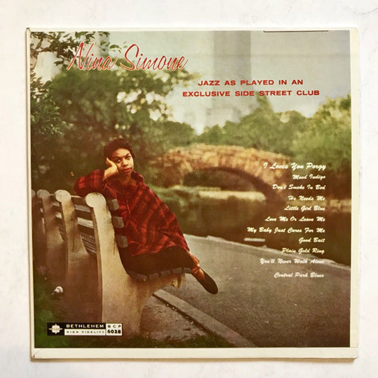 Nina Simone : Little Girl Blue (7", Jukebox)