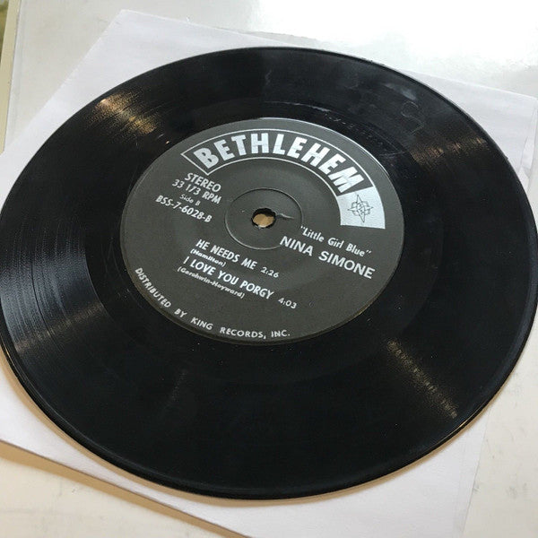 Nina Simone : Little Girl Blue (7", Jukebox)