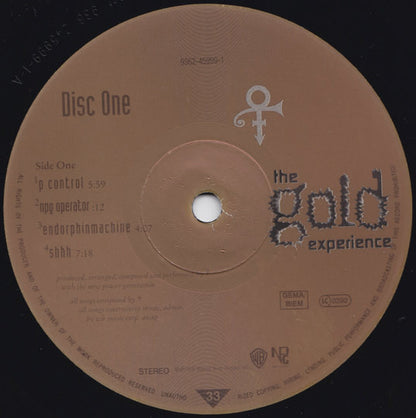The Artist (Formerly Known As Prince) : The Gold Experience (2xLP, Album)