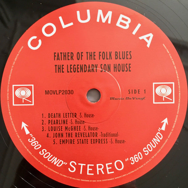 Son House : Father Of Folk Blues (LP, Album, RE, 180)