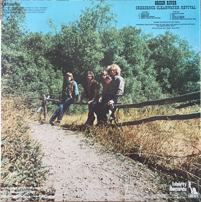 Creedence Clearwater Revival : Green River (LP, Album, RE, Bla)