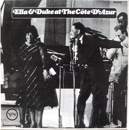 Ella Fitzgerald, Duke Ellington : Ella & Duke At The Côte D'Azur (LP, Album, Mono, Abr)