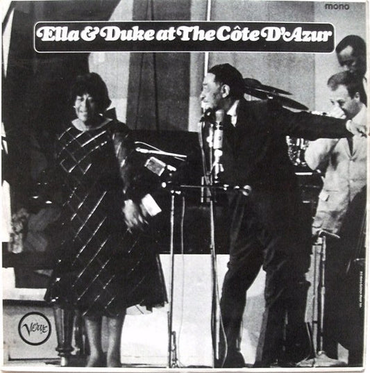 Ella Fitzgerald, Duke Ellington : Ella & Duke At The Côte D'Azur (LP, Album, Mono, Abr)