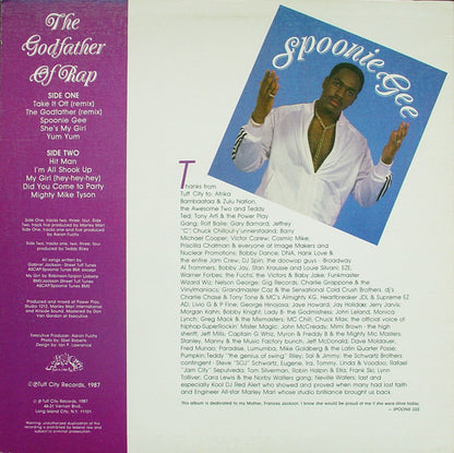 Spoonie Gee : The Godfather Of Rap (LP, Album)