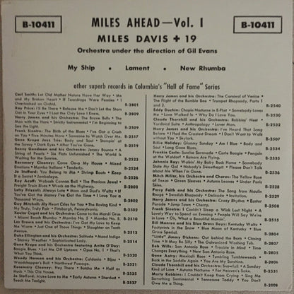 Miles Davis + 19, Gil Evans : Miles Ahead, Vol. I (7", EP)