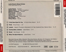 Lester Bowie's Brass Fantasy : I Only Have Eyes For You (CD, Album)