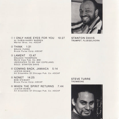 Lester Bowie's Brass Fantasy : I Only Have Eyes For You (CD, Album)