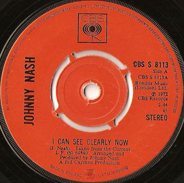 Johnny Nash : I Can See Clearly Now (7", Single, Pus)