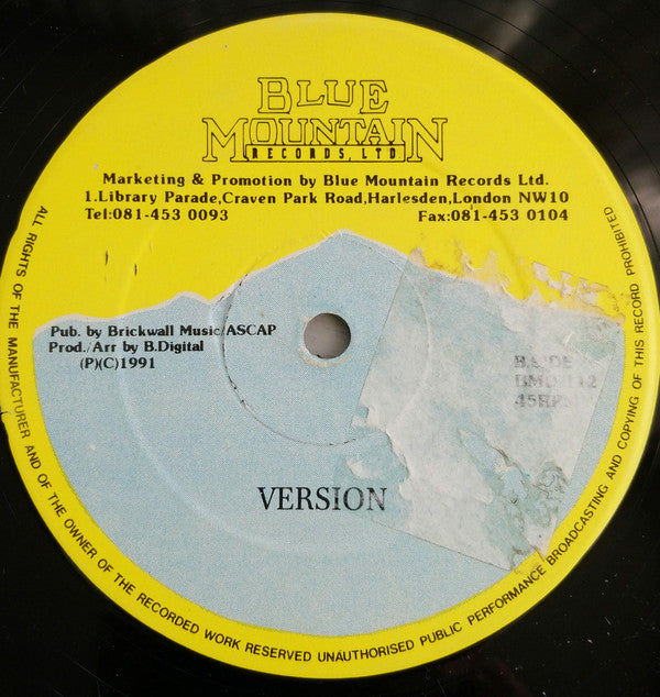 Sanchez : I Can't Wait (12", Blu)