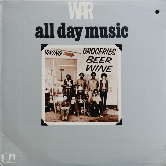 War : All Day Music (LP, Album, All)