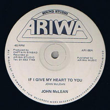 John McLean / Professor Doppler : If I Give My Heart To You / Doppler Effect (12")