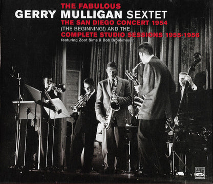 Gerry Mulligan And His Sextet : The San Diego Concert 1954 (The Beginning!) And The Complete Studio Sessions 1955-1956 (3xCD + Box, Comp, RM)