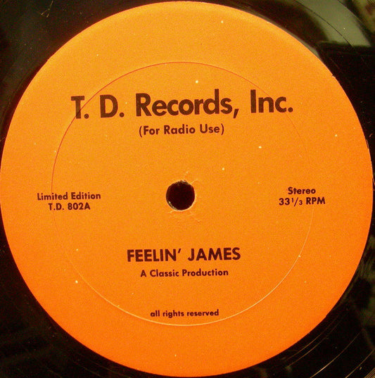 Mr. K : Feelin' James (12", Ltd, Unofficial, Ora)