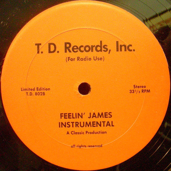 Mr. K : Feelin' James (12", Ltd, Unofficial, Ora)
