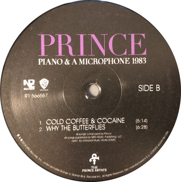 Prince : Piano & A Microphone 1983 (LP, Album, 180)