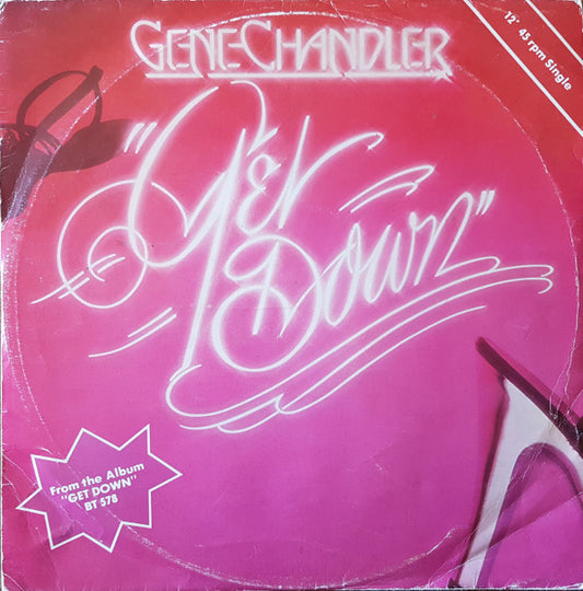 Gene Chandler : Get Down (12", Single, Pic)