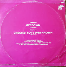 Gene Chandler : Get Down (12", Single, Pic)