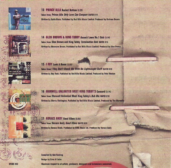 Various : Dubwise & Otherwise (A Blood And Fire Audio Catalogue) (CD, Comp)