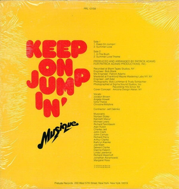 Musique : Keep On Jumpin' (LP, Album)