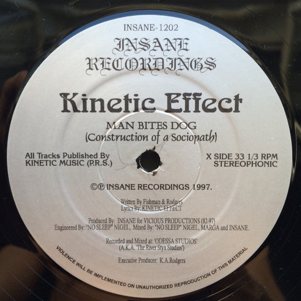 Kinetic Effect : Man Bites Dog (12")