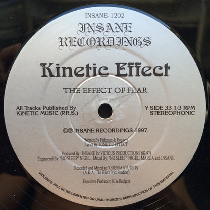 Kinetic Effect : Man Bites Dog (12")