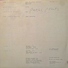 Jan Garbarek, Bill Frisell, Eberhard Weber, Jon Christensen : Paths, Prints (LP, Album)