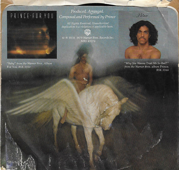 Prince : Why You Wanna Treat Me So Bad? (7", Single, SRC)