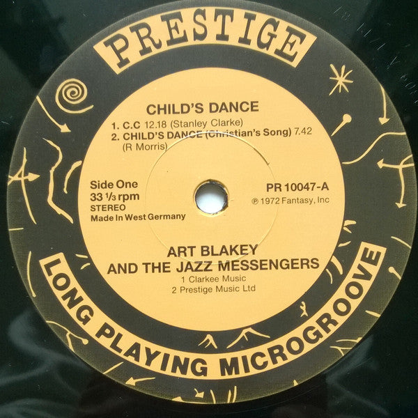 Art Blakey And The Jazz Messengers* : Child's Dance (LP, Album, RE)