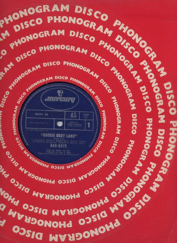 Bar-Kays : Boogie Body Land (12", Single)