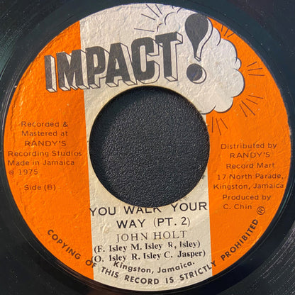 John Holt : For The Love Of You (7", Single)