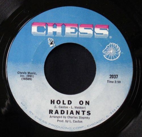 The Radiants :  I'm Glad I'm The Loser (7", Single, Mon)