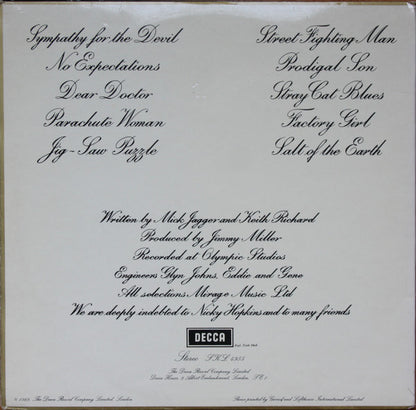 The Rolling Stones : Beggars Banquet (LP, Album)
