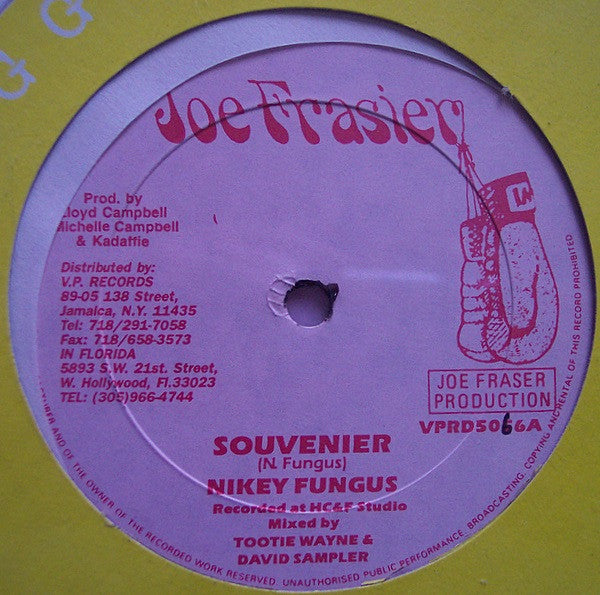 Nikey Fungus / Danny Browne & Steely : Souvenier / Souvenier Dub (12")