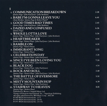 Led Zeppelin : Remasters (2xCD, Album, Comp, RM, Sli)