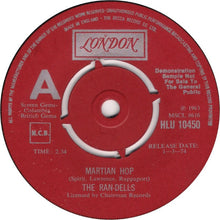 The Ran-Dells : Martian Hop (7", Promo, RE)